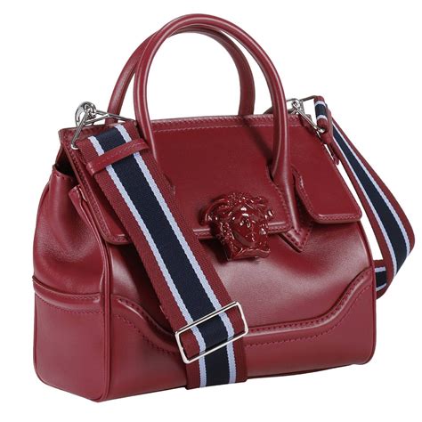 versace red handbag|Versace handbags clearance.